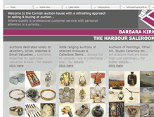Tablet Screenshot of barbarakirkauctions.co.uk